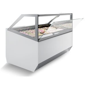 Millennium Ice Cream Display Case - 16 x 5 L - CombiSteel