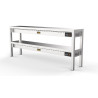 Ceramic Warming Shelf 2 Levels CombiSteel - L 2000 x D 300 mm