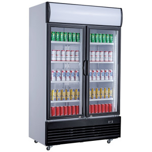 Beverage Cabinet - 2 Glass Doors - 1000 L - CombiSteel