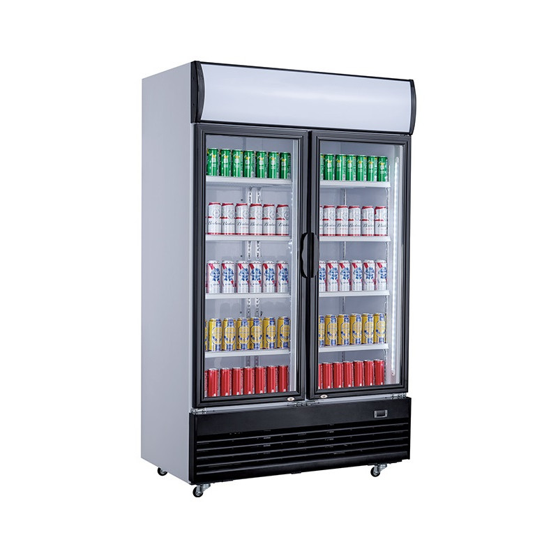 Beverage Cabinet - 2 Glass Doors - 1000 L - CombiSteel