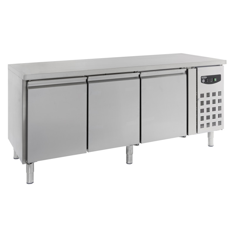 Positieve Koelwerkbank 600 x 400 met 3 Deuren - 635 L - CombiSteel