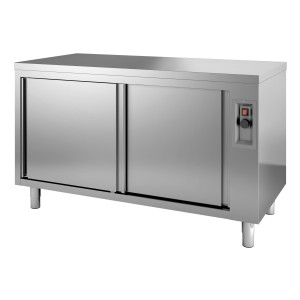 Double-Sided Stainless Steel Warming Cabinet 700 - Professional Heat Retention