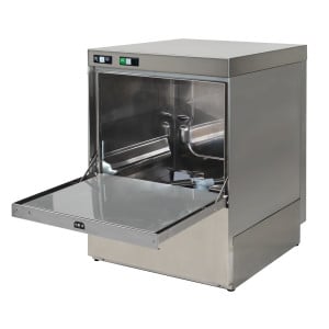 Glass Washer with Drain Pump and Detergent Dispenser - 35 x 35 cm - CombiSteel