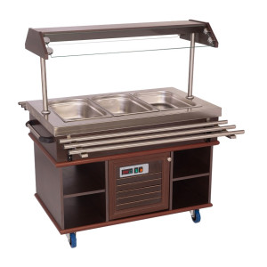 Buffet Warm Combisteel - Warmhoud 3 GN 1/1