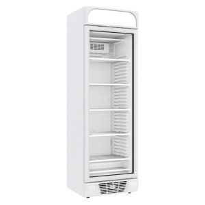 White Negative Refrigerated Cabinet - 1 Glass Door - 382 L - CombiSteel