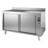 Heated Cabinet with 2 Doors and Backsplash - L 1600 x D 700 mm - CombiSteel