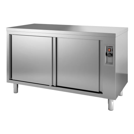 Heated Cabinet with 2 Doors - L 1800 x D 700 mm - CombiSteel