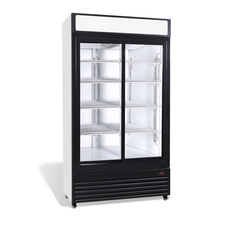 Refrigerated Beverage Display Case 2 Glass Doors - 750 L - CombiSteel