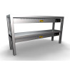 Ceramic Warming Shelf - 2 Levels - L 1200 x D 300 mm - CombiSteel