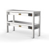 Ceramic Warming Shelf - 2 Levels - L 1000 x D 300 mm - CombiSteel