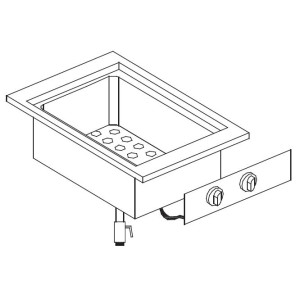 Inbouw Bain-Marie Element - Optimale Energieprestaties