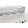 Refrigerated Pizza Cabinet with 3 Doors - CombiSteel: Optimal storage for pizza ingredients