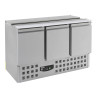 Refrigerated Saladette GN 1/1 - 3 Doors - CombiSteel: Optimal preparation of ingredients