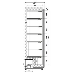 Armoire Réfrigérée Négative Inox - CombiSteel​​ | Congélateur Professionnel​