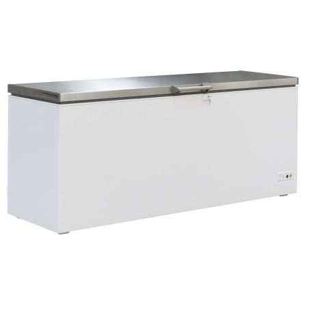 Chest Freezer with Stainless Steel Lid - 635 L - CombiSteel