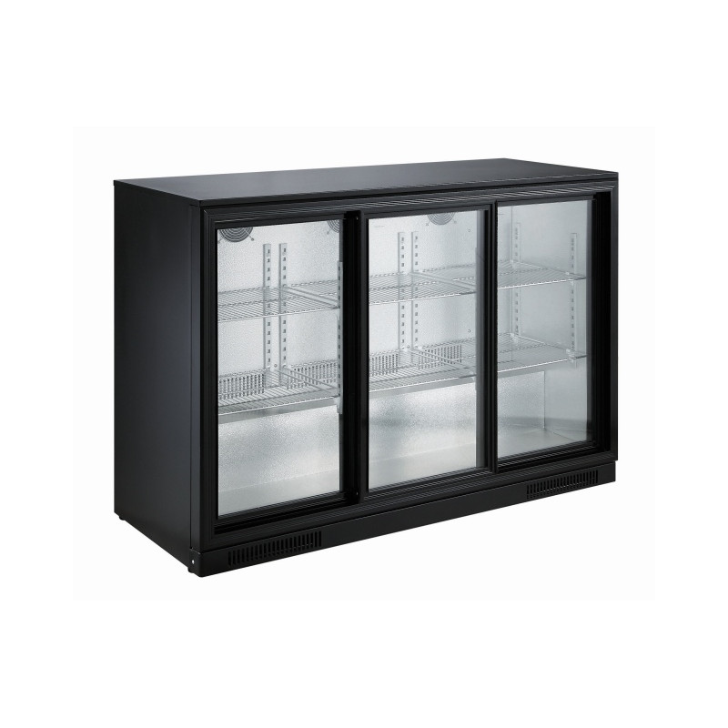 Achterbar Koelkast met 3 Schuifdeuren - 298 L - CombiSteel