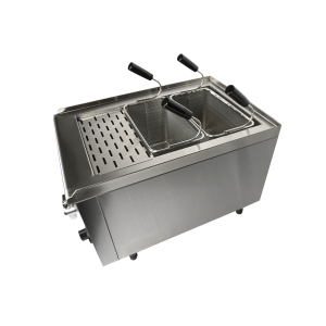 Pasta Cooker - 23 L - 2 Baskets - CombiSteel: Fast and Efficient