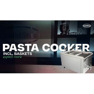 Pasta Cooker - 23 L - 2 Baskets - CombiSteel: Fast and Efficient