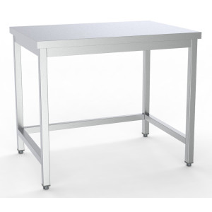 Roestvrijstalen tafel 800x600 mm - Robuust en ergonomisch