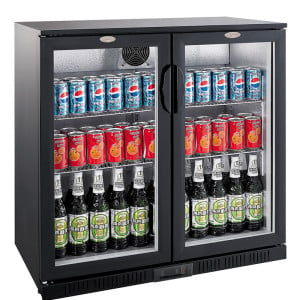 Refrigerated Back Bar with 2 Swing Doors - 208 L - CombiSteel