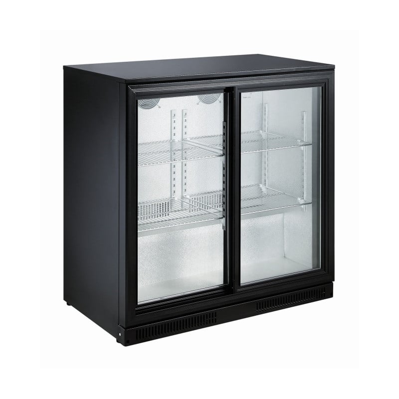 Refrigerated Back Bar with 2 Sliding Doors - 198 L - CombiSteel