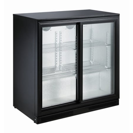 Refrigerated Back Bar with 2 Sliding Doors - 198 L - CombiSteel