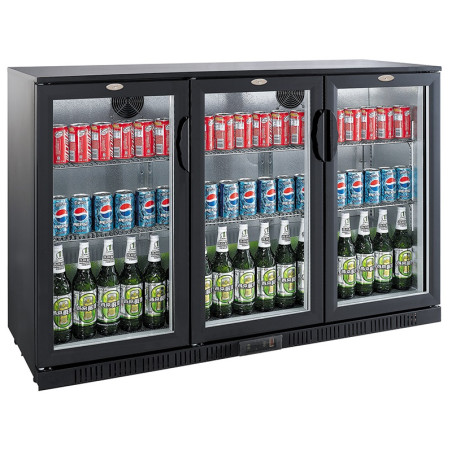 Refrigerated Back Bar with 3 Sliding Doors - 330 L - CombiSteel