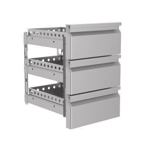 Block 3 Drawers CombiSteel for Refrigerated Table - Gastro-pro Organization