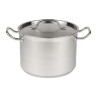 Stainless Steel Pot with Lid - Large Capacity - Combisteel