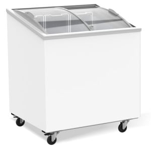 Chest Freezer with Glass Lid - 198 L - CombiSteel