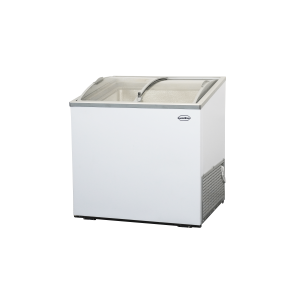 198 L Glass Chest Freezer CombiSteel Professional