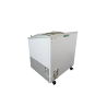 198 L Glass Chest Freezer CombiSteel Professional