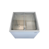 198 L Glass Chest Freezer CombiSteel Professional