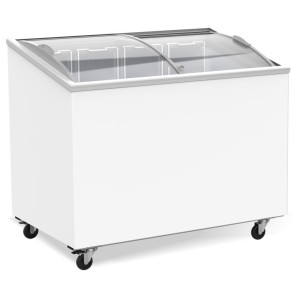 Chest Freezer with Glass Lid - 297 L - CombiSteel