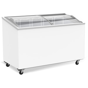 Gefriertruhe mit Glasdeckel - 397 L - CombiSteel