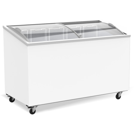 Gefriertruhe mit Glasdeckel - 397 L - CombiSteel