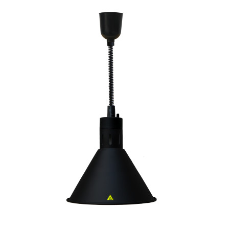 Conical Heating Lamp - Black - CombiSteel