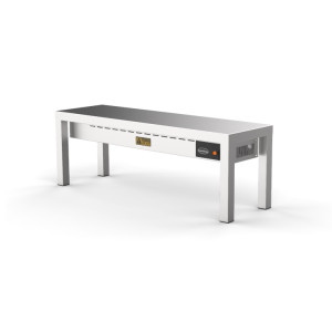 Ceramic Heated Table Shelf - 1 Level - L 1000 x D 300 mm - CombiSteel