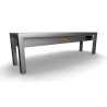 Ceramic Heated Shelf 1 Level - 1200x300 mm - Combisteel - High Quality