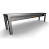 Ceramic Heated Table Shelf - 1 Level - L 1400 x D 300 mm - CombiSteel