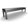 Ceramic Warming Shelf - 1 Level - L 1600 mm - CombiSteel