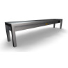 Ceramic Heated Table Shelf - 1 Level - L 1800 x D 300 mm - CombiSteel