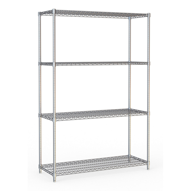 4-Tier Removable Shelf - L 1200 x D 450 mm - CombiSteel