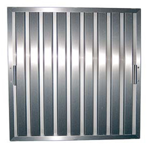 Lamella Filter for Range Hood - 378 x 298 mm - CombiSteel