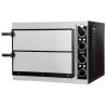 Double Chamber Pizza Oven - Power 2400W - CombiSteel