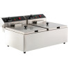 Professionelle Elektrische Fritteuse 2 x 6 L - CombiSteel