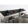 Electric Deep Fryer - 2 x 6 L - CombiSteel