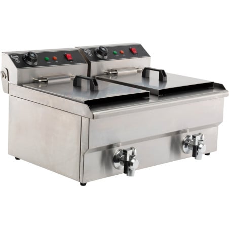 Elektrische Friteuse om te Plaatsen CombiSteel - 16L, 6600W