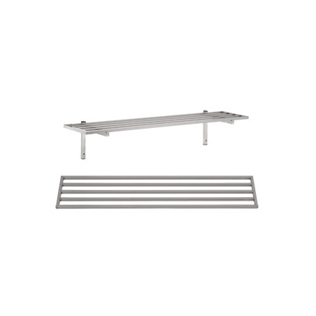 Wandplank met Spijlen en Steun - L 1000 x D 300 mm - CombiSteel