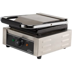Grill Panini Eenvoudig - Geribbelde Platen - CombiSteel